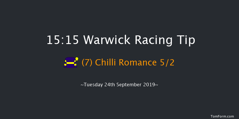 Warwick 15:15 Handicap Hurdle (Class 4) 19f Mon 23rd Sep 2019