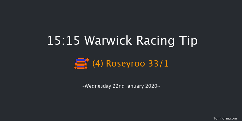 Warwick 15:15 Hunter Chase (Class 6) 24f Sat 11th Jan 2020