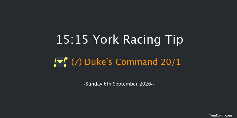 York 15-15 (Class 3) 10f Sat 22nd Aug 2026