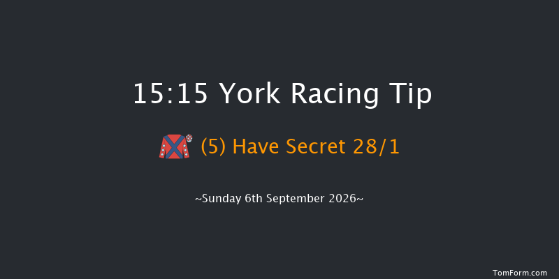 York 15-15 (Class 3) 10f Sat 22nd Aug 2026