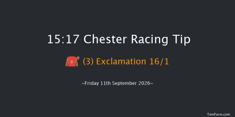 Chester 15-17 (Class 3) 5f Sat 22nd Aug 2026