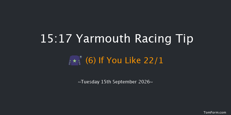 Yarmouth 15-17 (Class 2) 6f Sun 30th Aug 2026