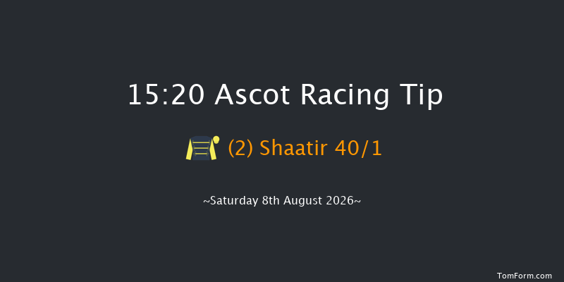 Ascot 15-20 (Class 2) 6f Sun 26th Jul 2026
