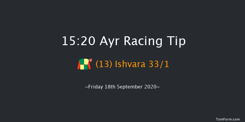 Arran Scottish Sprint EBF Fillies' Stakes (Listed) Ayr 15:20 Listed (Class 1) 5.5f Thu 17th Sep 2020