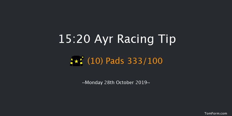 Ayr 15:20 Handicap Hurdle (Class 5) 24f Tue 1st Oct 2019
