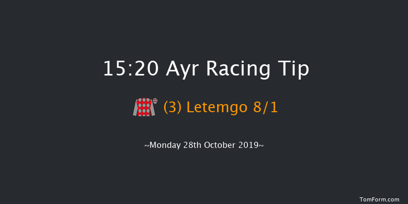 Ayr 15:20 Handicap Hurdle (Class 5) 24f Tue 1st Oct 2019