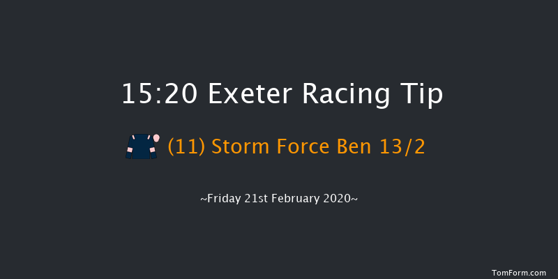 Be Wiser Insurance Handicap Hurdle Exeter 15:20 Handicap Hurdle (Class 4) 23f Tue 21st Jan 2020