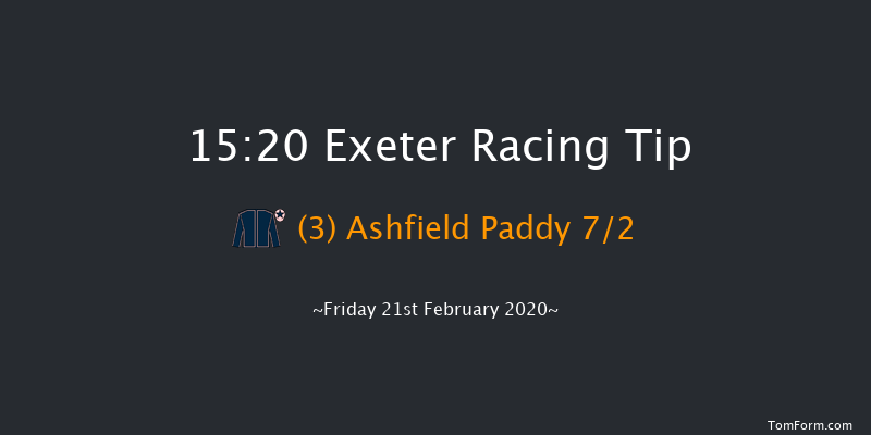Be Wiser Insurance Handicap Hurdle Exeter 15:20 Handicap Hurdle (Class 4) 23f Tue 21st Jan 2020