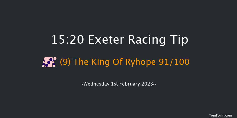 Exeter 15:20 Maiden Hurdle (Class 4) 22f Tue 10th Jan 2023