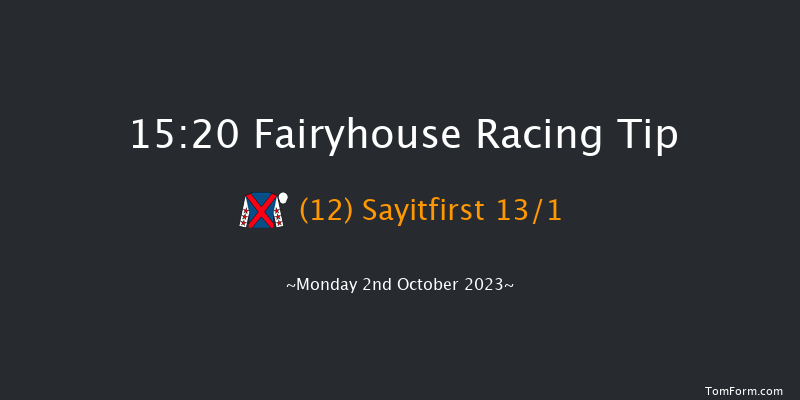 Fairyhouse 15:20 Handicap Hurdle 16f Mon 18th Sep 2023