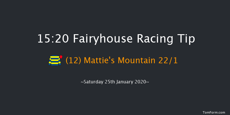 Fairyhouse 15:20 Maiden Hurdle 20f Tue 14th Jan 2020