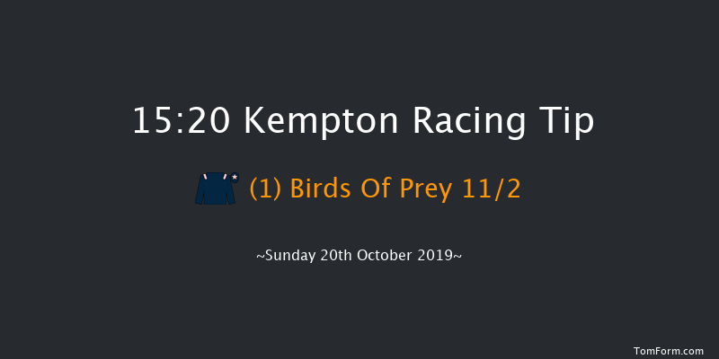 Kempton 15:20 Novices Hurdle (Class 1) 16f Wed 16th Oct 2019