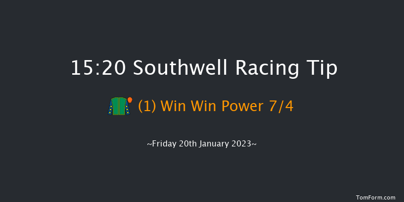 Southwell 15:20 Handicap (Class 6) 8f Wed 18th Jan 2023