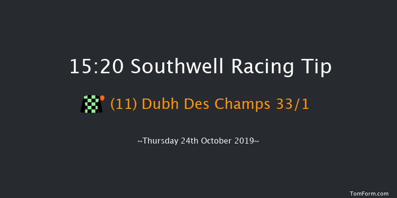 Southwell 15:20 Handicap Hurdle (Class 4) 24f Mon 21st Oct 2019