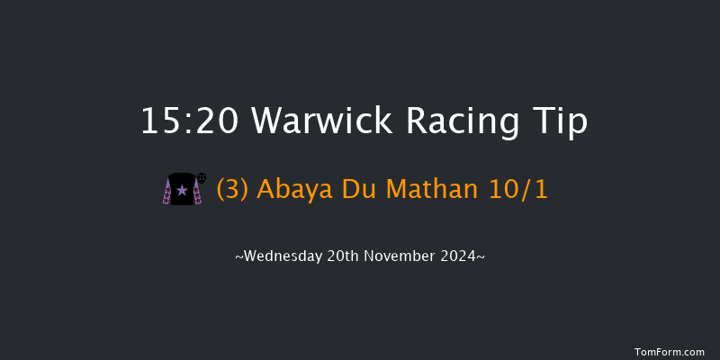 Warwick  15:20 Handicap Chase (Class 5) 16f Tue 5th Nov 2024