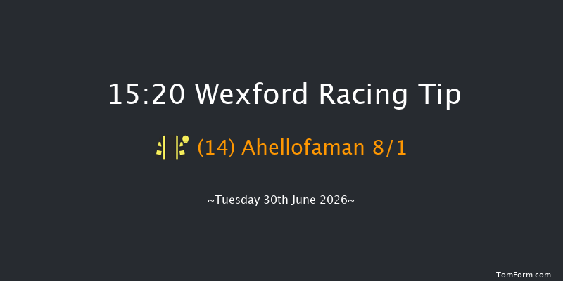 Wexford 15-20 16f Wed 27th May 2026