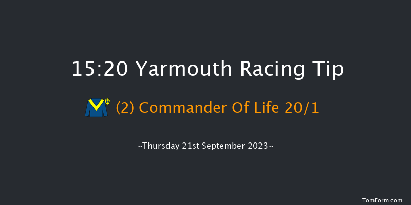 Yarmouth 15:20 Handicap (Class 4) 6f Wed 20th Sep 2023