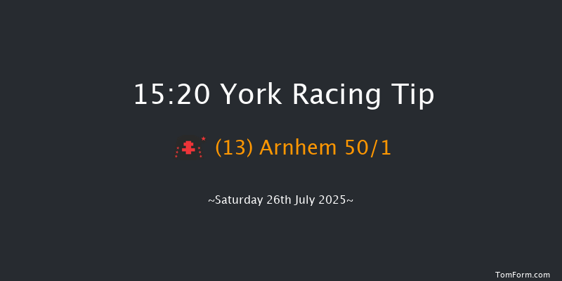 York 15-20 (Class 4) 5f Fri 25th Jul 2025