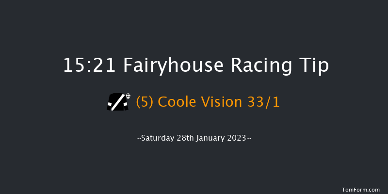 Fairyhouse 15:21 Maiden Hurdle 20f Wed 25th Jan 2023