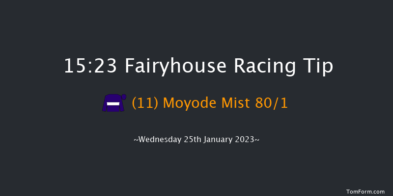 Fairyhouse 15:23 Maiden Hurdle 20f Sat 14th Jan 2023