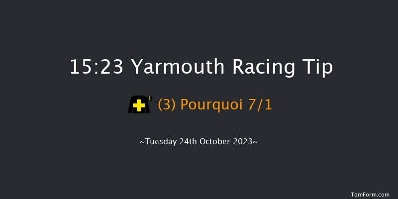 Yarmouth 15:23 Handicap (Class 5) 12f Mon 16th Oct 2023