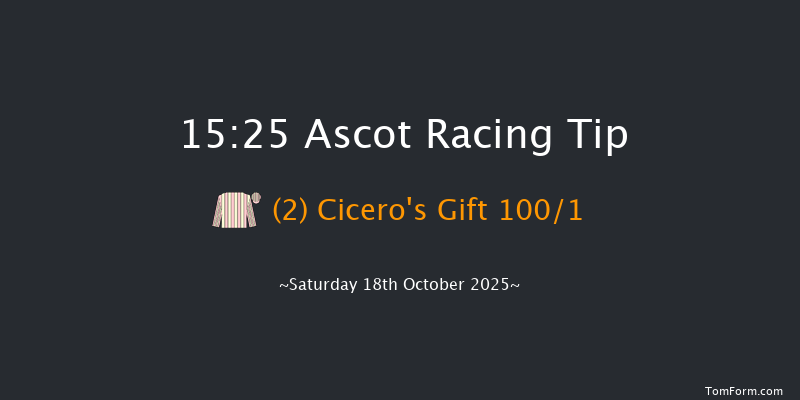 Ascot 15-25 (Class 1) 8f Sat 4th Oct 2025