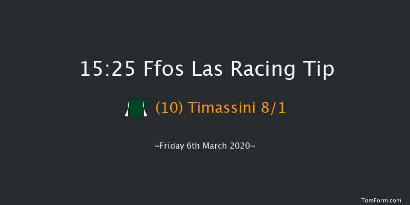 Milford Waterfront Novices' Handicap Hurdle Ffos Las 15:25 Handicap Hurdle (Class 5) 16f Thu 30th Jan 2020