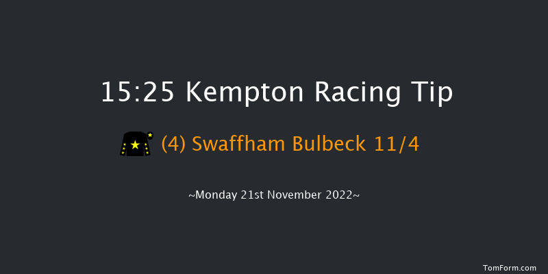 Kempton 15:25 Handicap Hurdle (Class 3) 16f Fri 18th Nov 2022