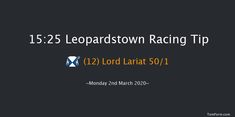 Leopardstown Membership Beginners Chase Leopardstown 15:25 Maiden Chase 21f Sun 1st Mar 2020