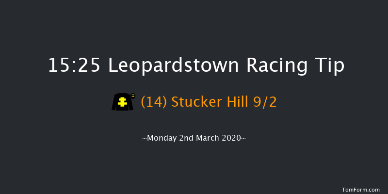 Leopardstown Membership Beginners Chase Leopardstown 15:25 Maiden Chase 21f Sun 1st Mar 2020