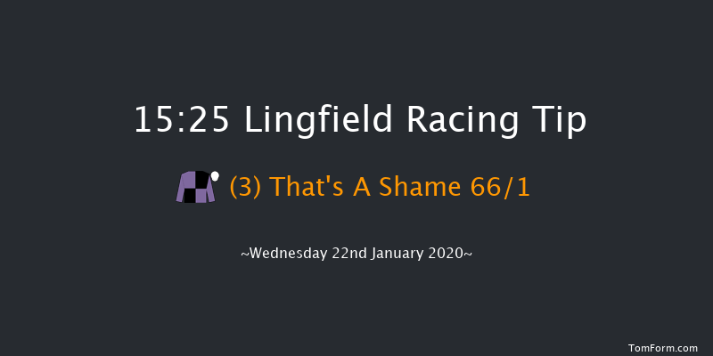 Lingfield 15:25 Maiden (Class 5) 8f Sat 18th Jan 2020