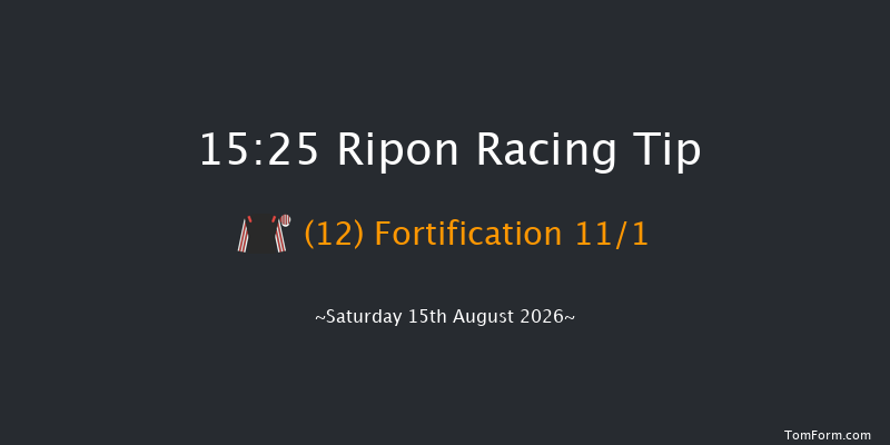 Ripon 15-25 (Class 2) 6f Mon 3rd Aug 2026