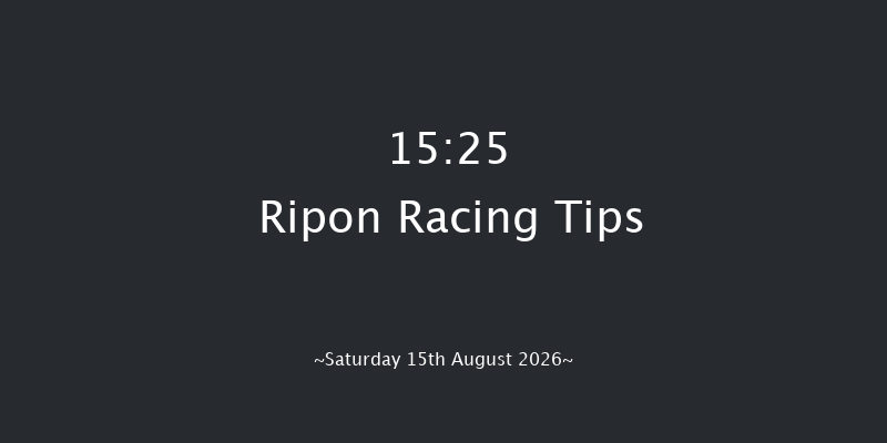 Ripon 15-25 (Class 2) 6f Mon 3rd Aug 2026