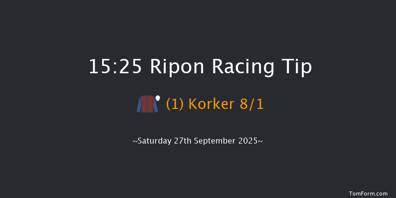 Ripon 15-25 (Class 2) 6f Tue 26th Aug 2025