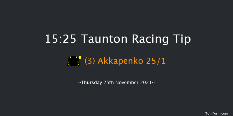 Taunton 15:25 Handicap Hurdle (Class 5) 19f Thu 11th Nov 2021