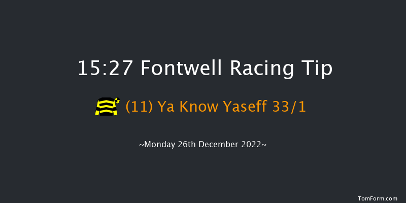 Fontwell 15:27 Handicap Hurdle (Class 5) 19f Tue 6th Dec 2022