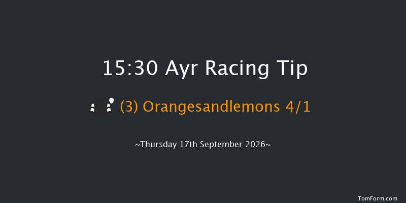Ayr 15-30 (Class 5) 8f Mon 10th Aug 2026