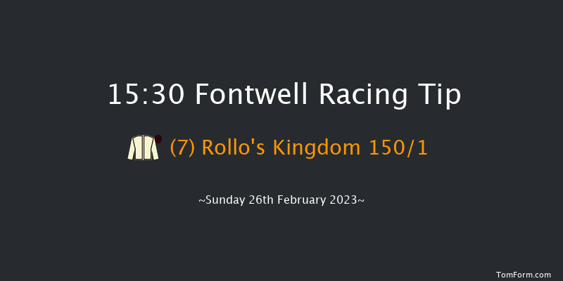 Fontwell 15:30 Novices Hurdle (Class 4) 18f Mon 6th Feb 2023