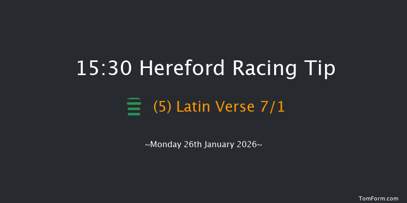 Hereford 15-30 (Class 3) 16f Mon 12th Jan 2026