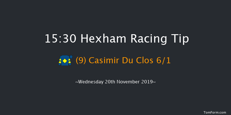 Hexham 15:30 Handicap Hurdle (Class 5) 20f Fri 8th Nov 2019