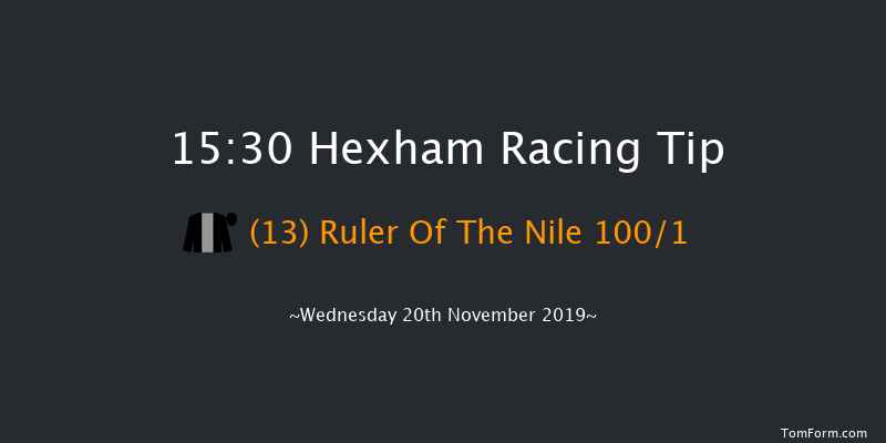 Hexham 15:30 Handicap Hurdle (Class 5) 20f Fri 8th Nov 2019