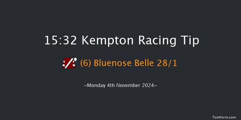 Kempton  15:32 Handicap (Class 6) 12f Wed 30th Oct 2024