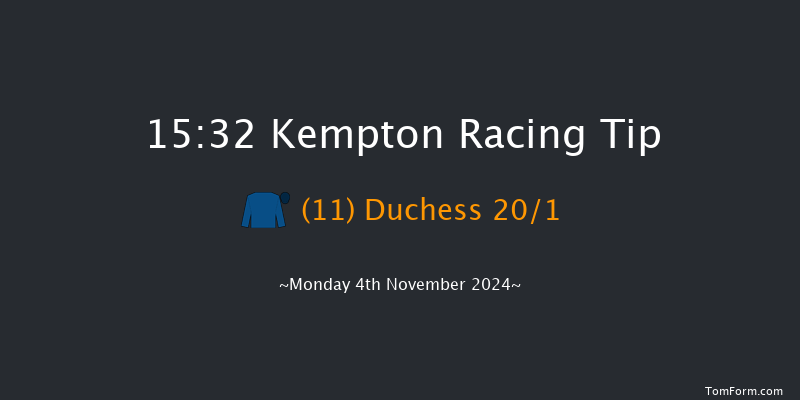 Kempton  15:32 Handicap (Class 6) 12f Wed 30th Oct 2024