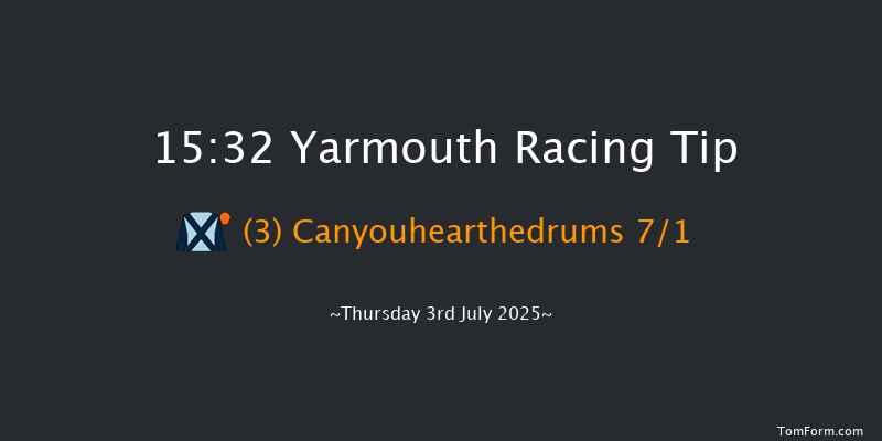 Yarmouth 15-32 (Class 5) 5f Fri 27th Jun 2025