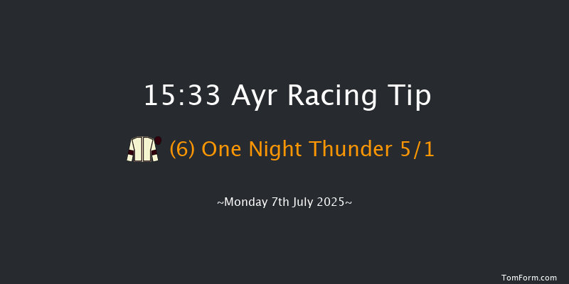 Ayr 15-33 (Class 4) 6f Sun 6th Jul 2025