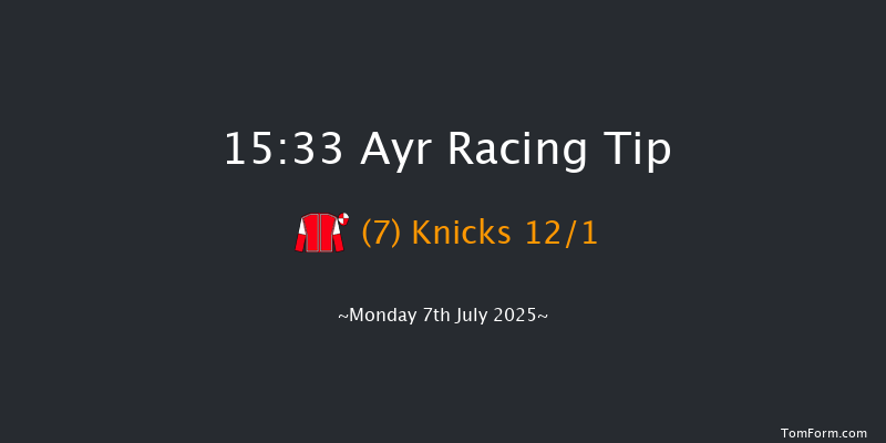 Ayr 15-33 (Class 4) 6f Sun 6th Jul 2025
