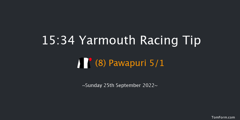 Yarmouth 15:34 Maiden (Class 5) 10f Thu 15th Sep 2022
