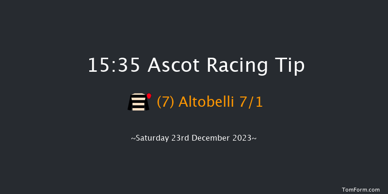 Ascot 15:35 Handicap Hurdle (Class 1) 16f Fri 22nd Dec 2023