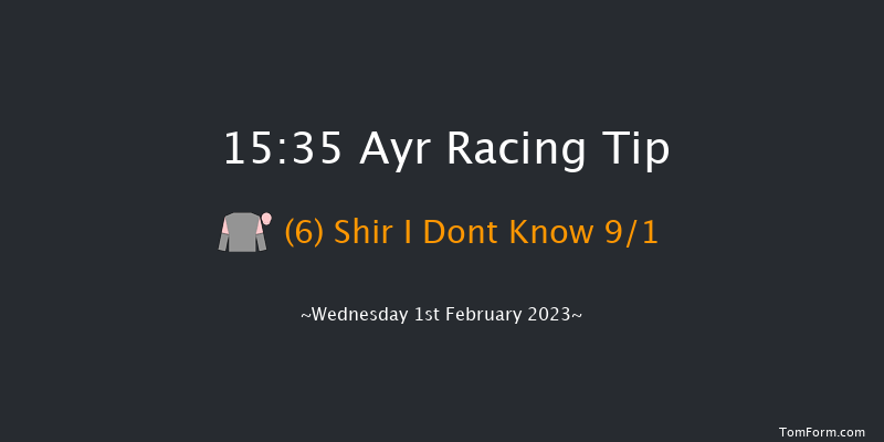 Ayr 15:35 Handicap Hurdle (Class 4) 16f Mon 9th Jan 2023
