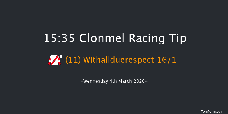 Cloneen Mares Maiden Hurdle Clonmel 15:35 Maiden Hurdle 19f Thu 27th Feb 2020